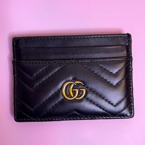 AUTHENTIC GUCCI MARMONT CARD CASE CARDHOLDER